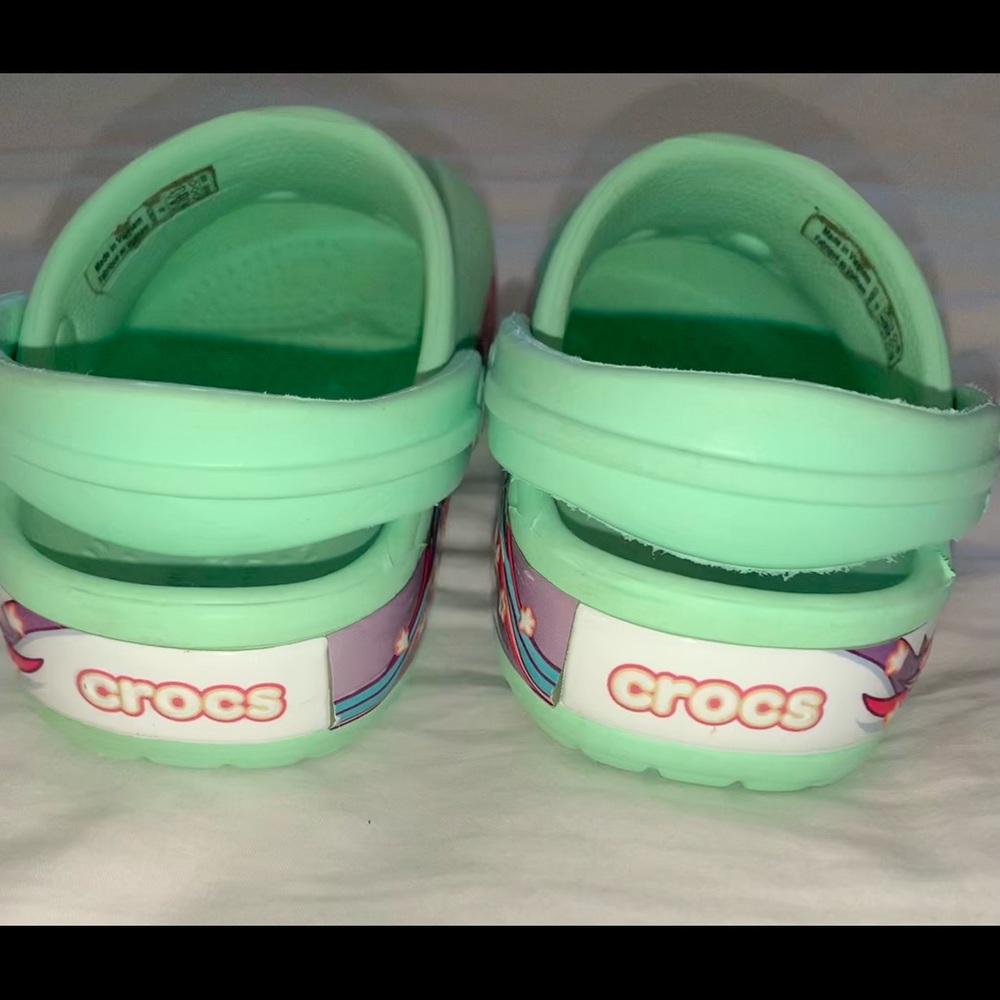 CROCS UNICORN Sandals shoes girls size 6 - Picture 8 of 10